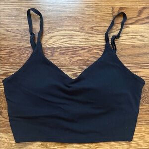 Athleta Black Elation V-Neck Top